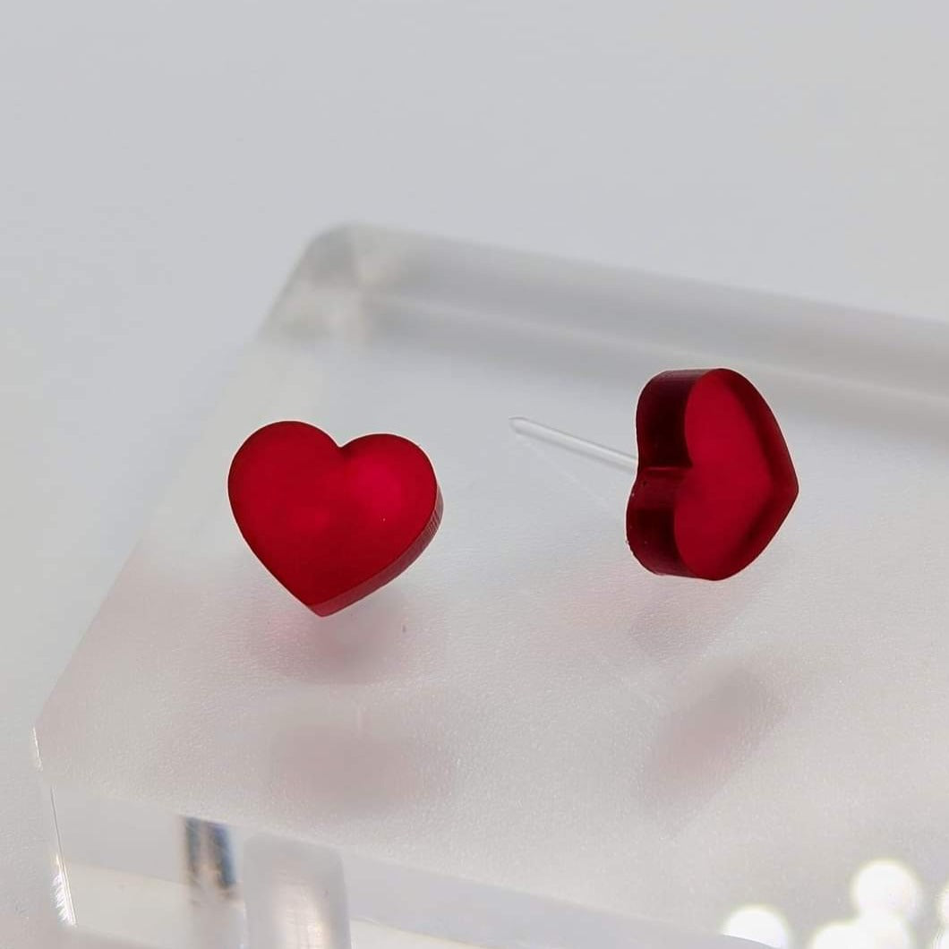 Mini Matte Hearts - Charlie's Choice