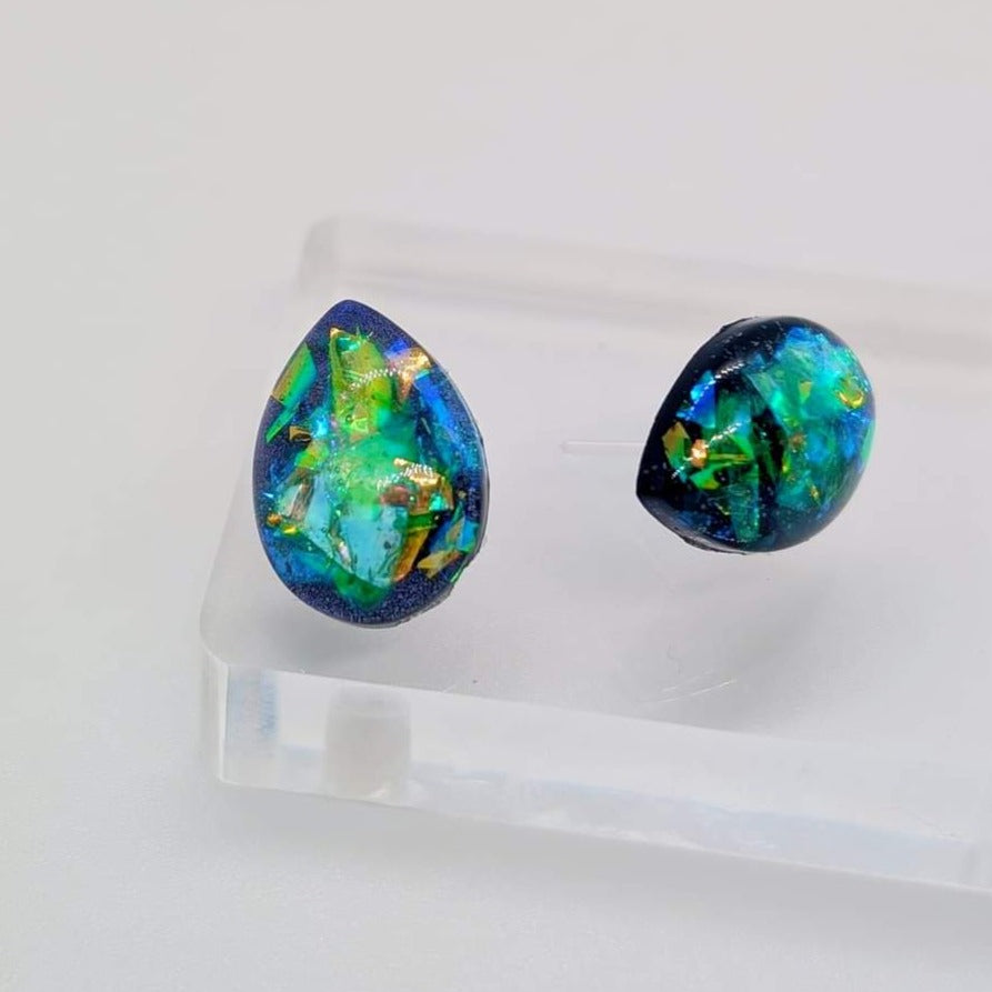 Teardrop Large Studs - Charlie's Choice