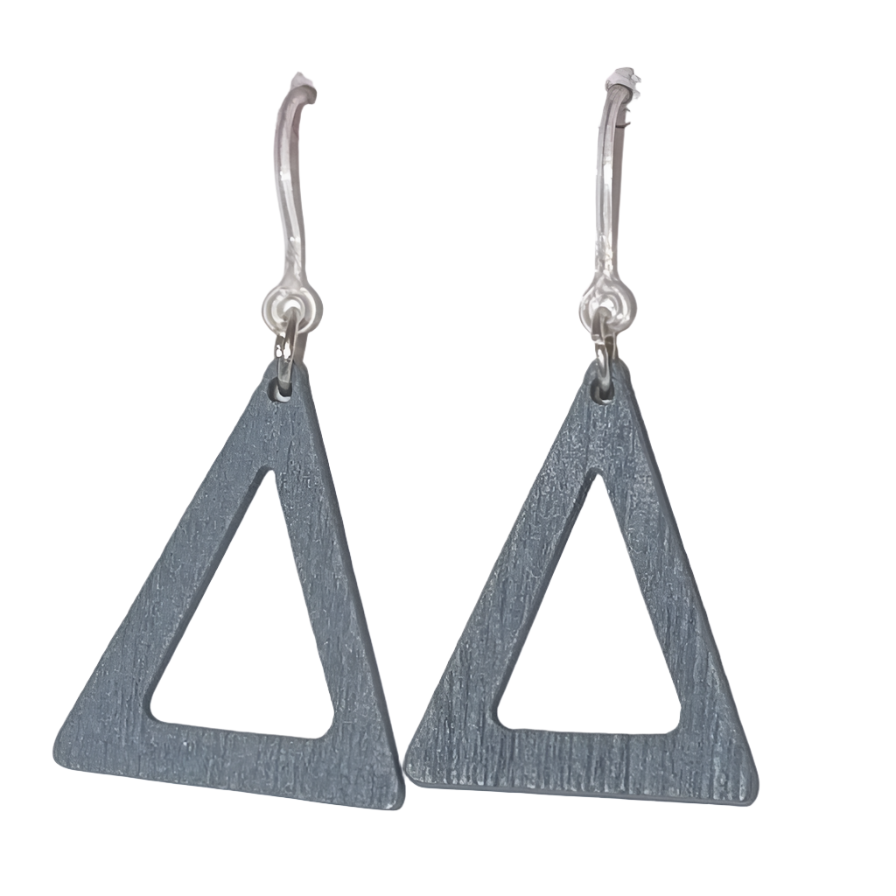 Wooden Triangle Dangles - Charlie's Choice