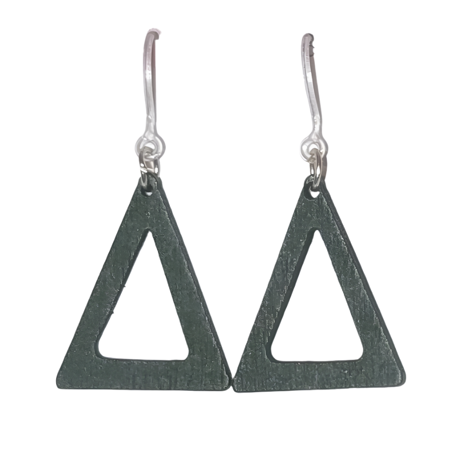 Wooden Triangle Dangles - Charlie's Choice