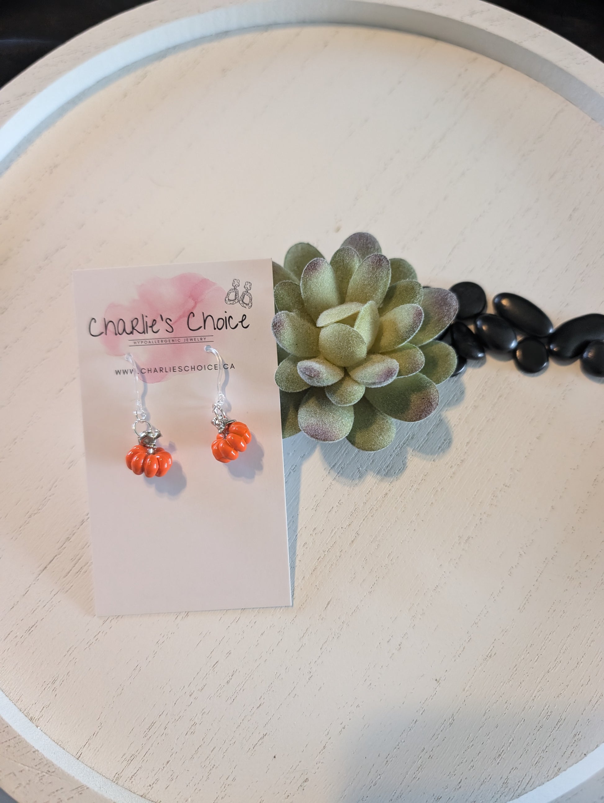 Pumpkin Dangles - Charlie's Choice