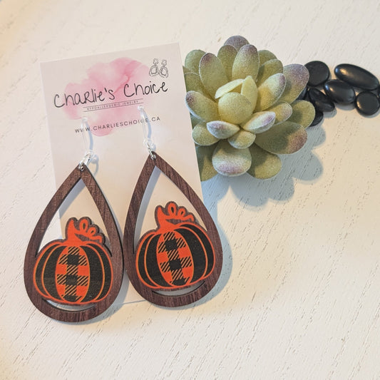 Wooden Halloween Dangles - Charlie's Choice