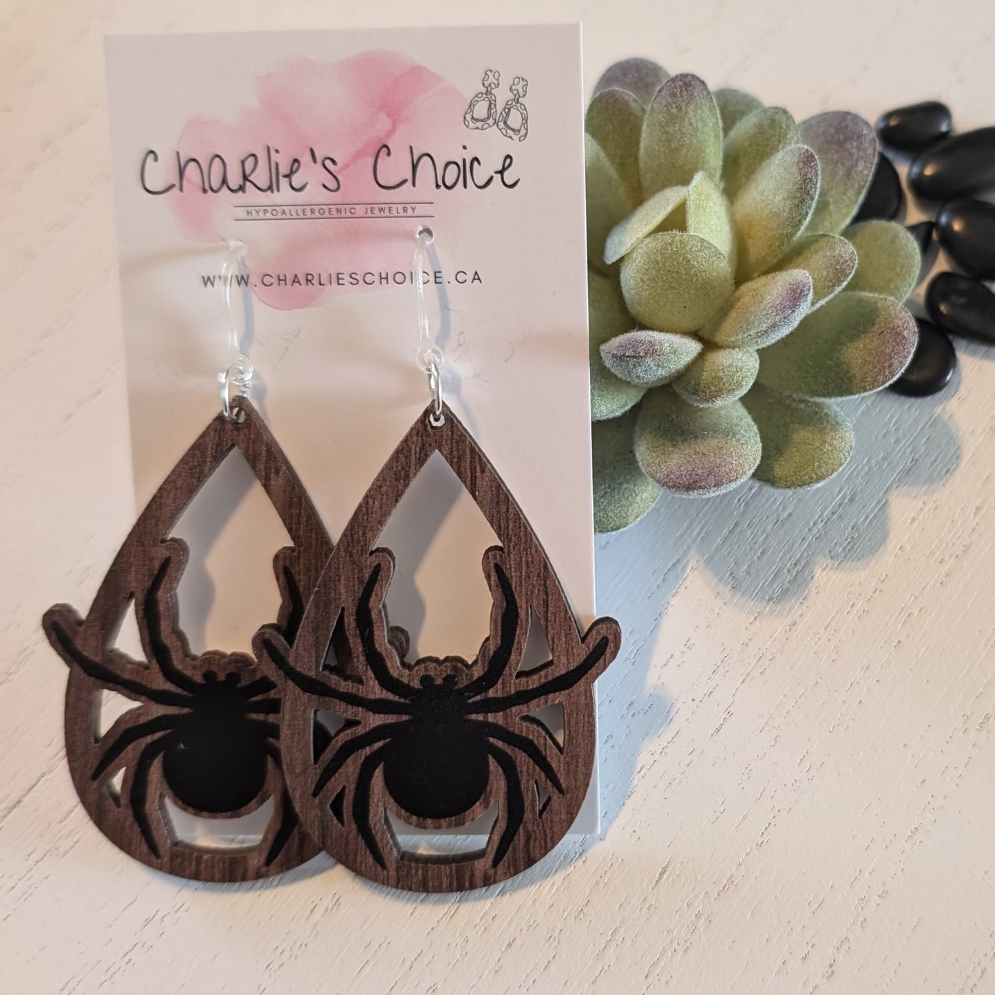 Wooden Halloween Dangles - Charlie's Choice