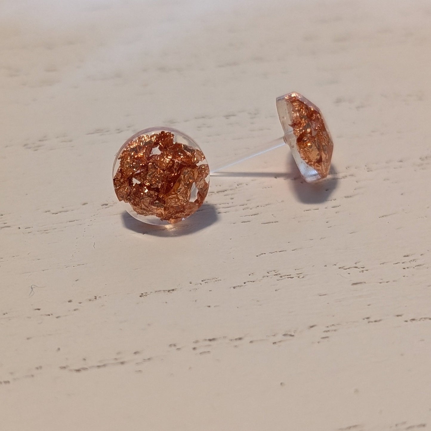 Round Gem Studs