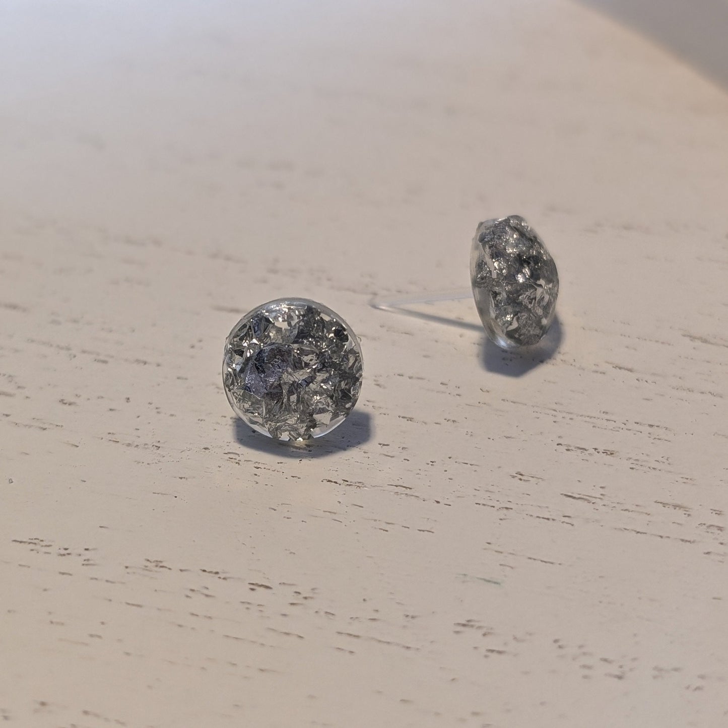 Round Gem Studs