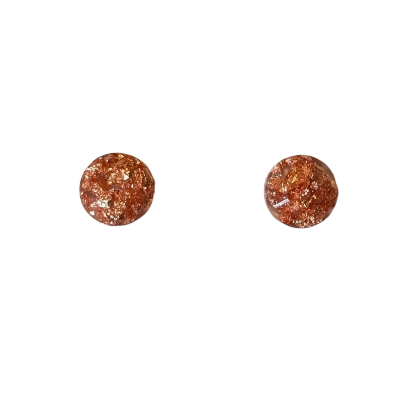 Round Gem Studs