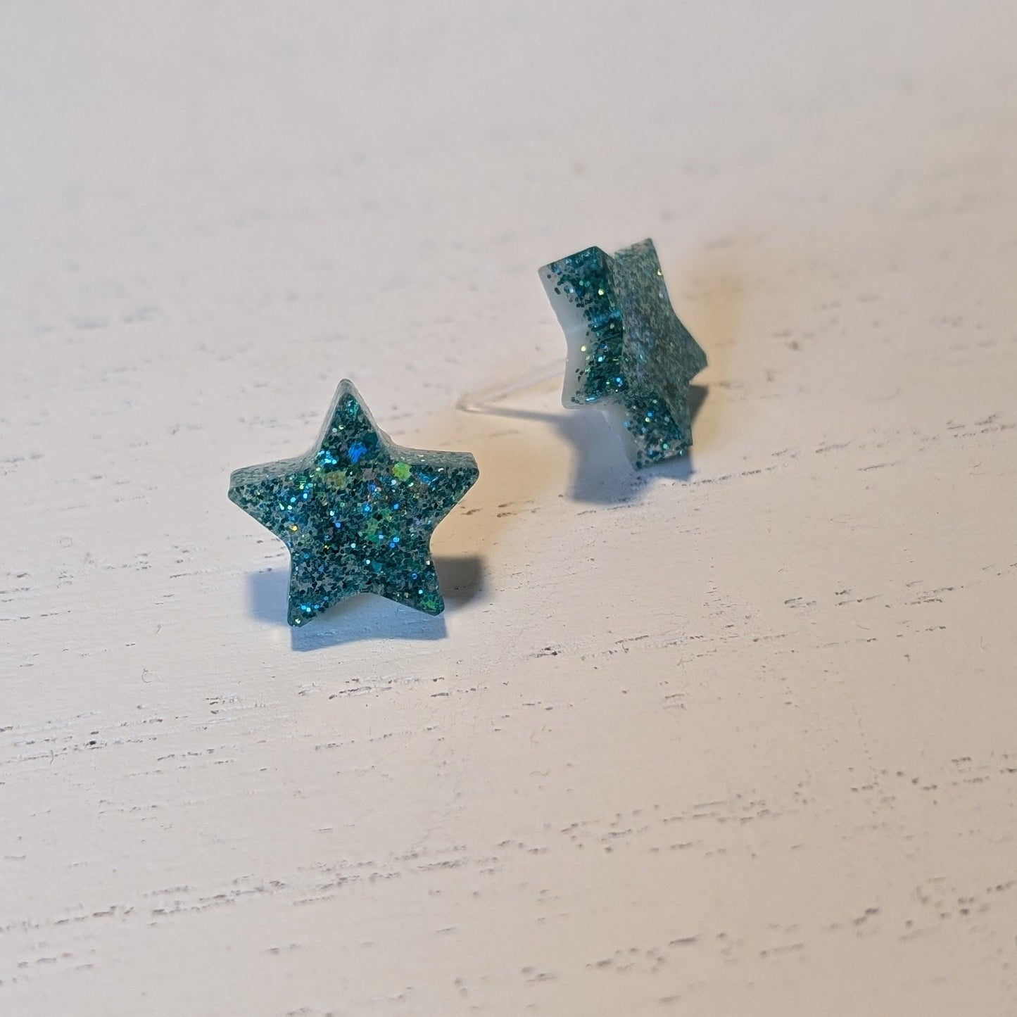 Star Confetti Studs