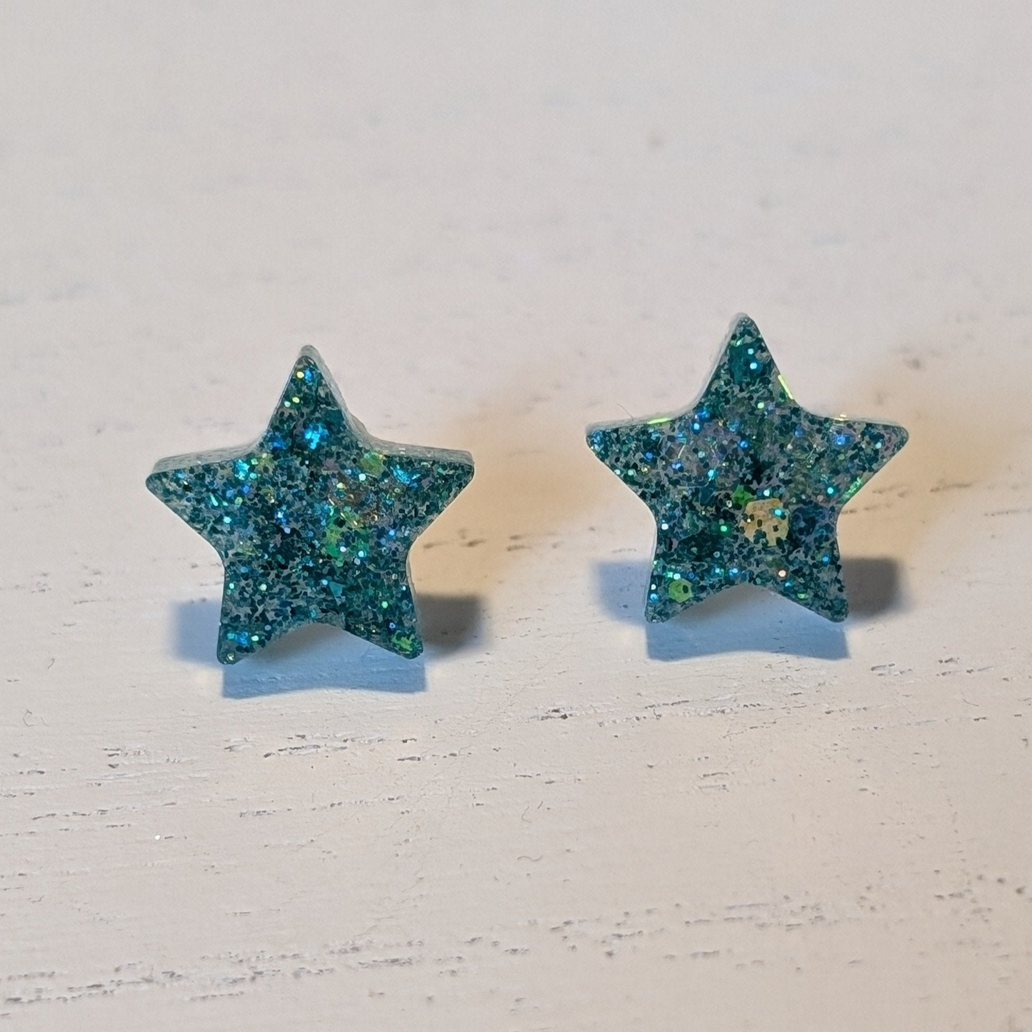 Star Confetti Studs