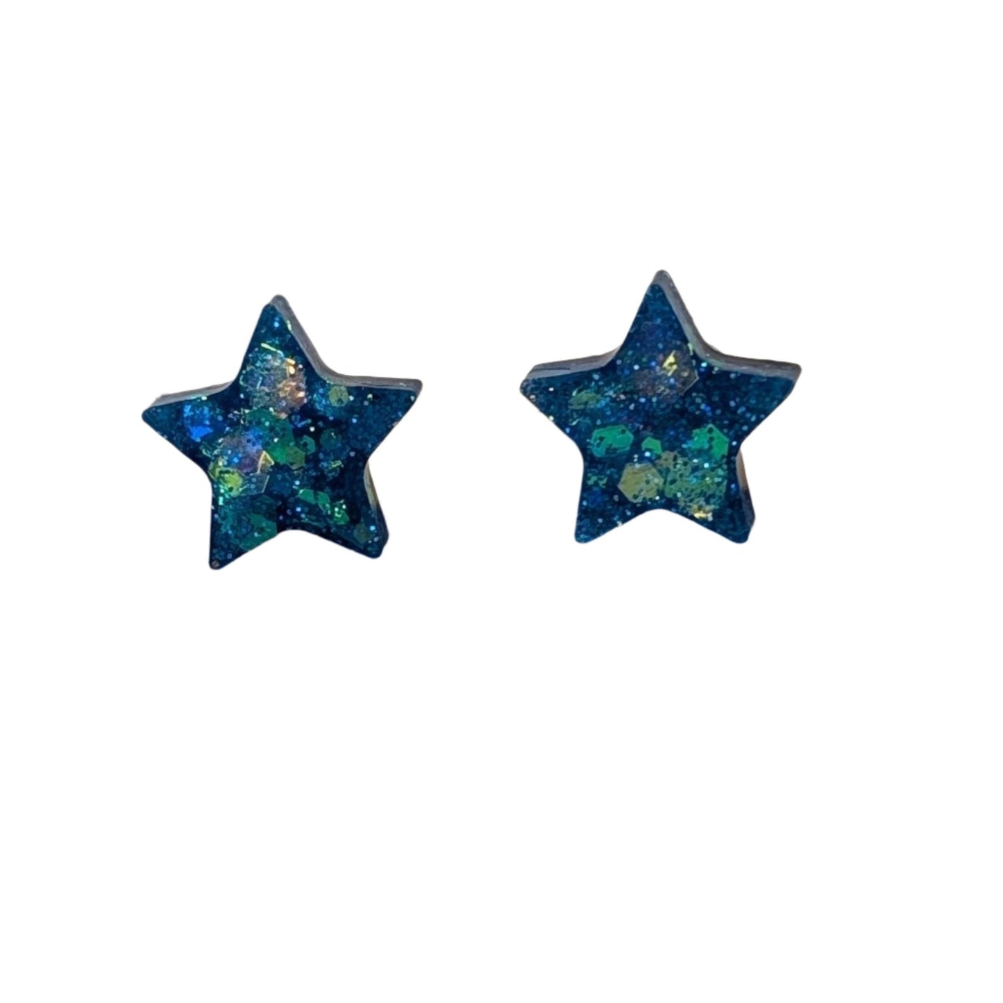 Star Confetti Studs