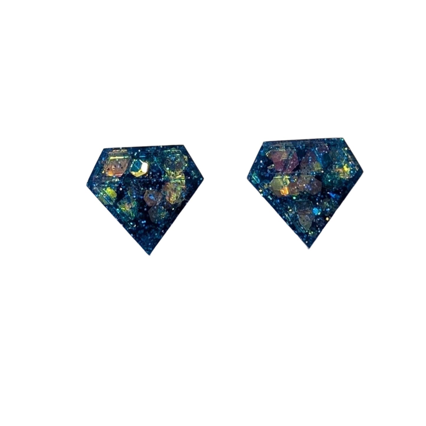 Diamond Confetti Studs