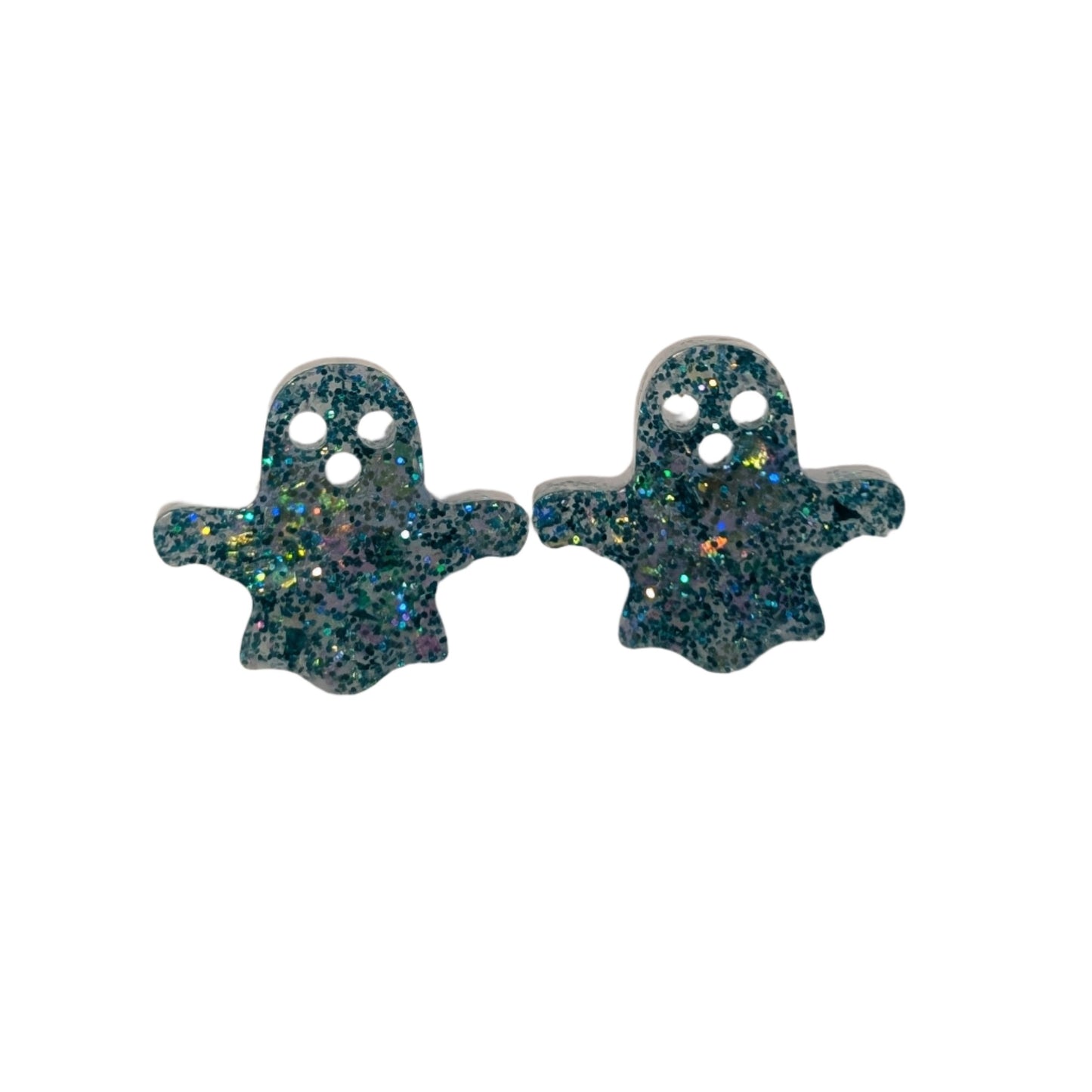 Ghost Confetti Studs