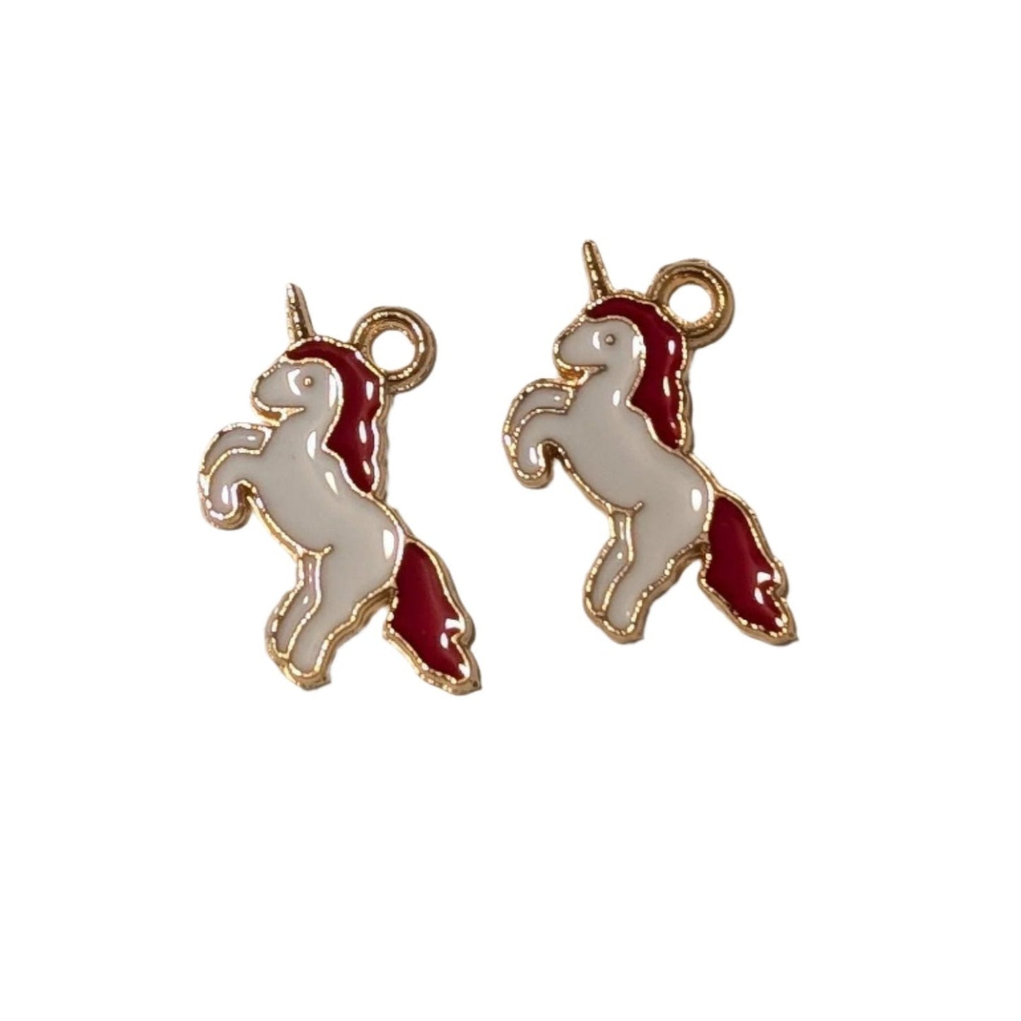 Unicorn Dangles Hypoallergenic Earrings for Sensitive Ears Made with Plastic Posts