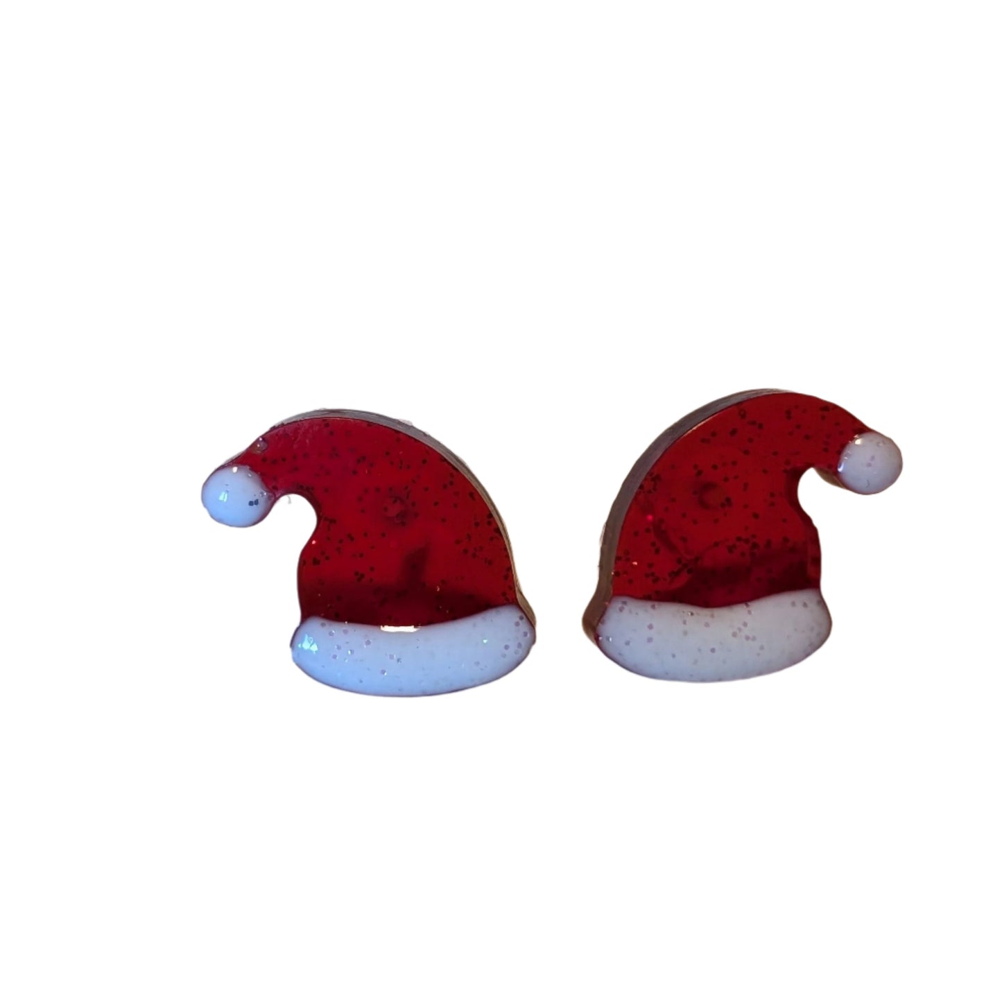 Santa Hat Studs Hypoallergenic Earrings for Sensitive Ears Made with Plastic Posts