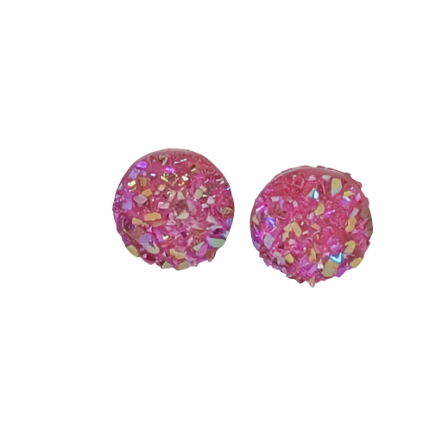 Small Faux Druzy Studs - Charlie's Choice