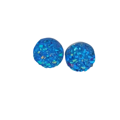 Small Faux Druzy Studs - Charlie's Choice